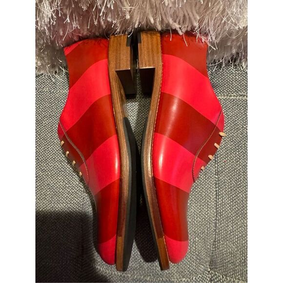 The Office of Angela Scott Mr Smith in Garnet red pink 37.5 / 7.5 new without bo - Picture 8 of 12